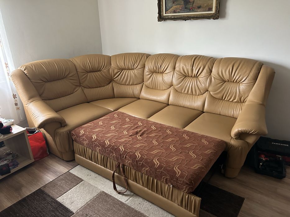 Coltar imitatie piele extensibil
