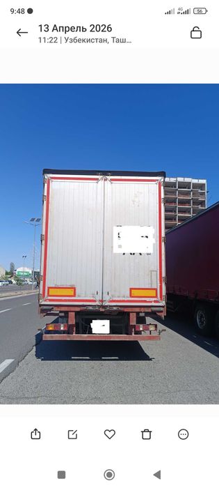 Даф евро 2. 2000г. Прицеп FRUEHAUF 2002г. Цена 22000$