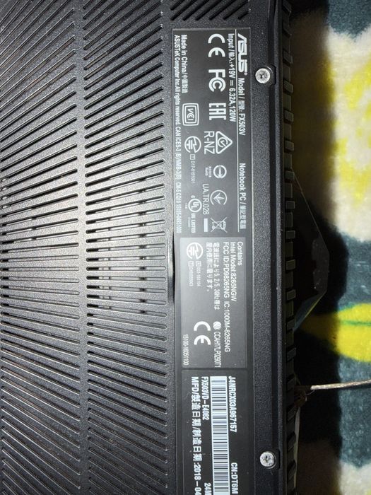 Asus rog fx503v laptop piese i5 7300hq gtx 1050 16gb ra