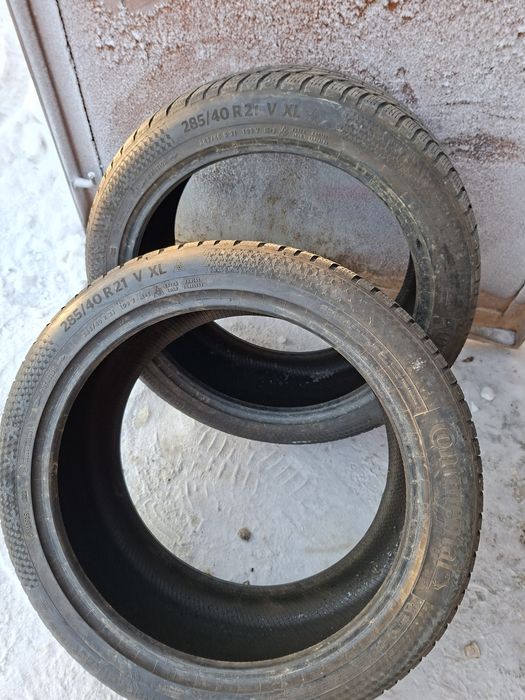 Продам шины 285/40/21 континенталь