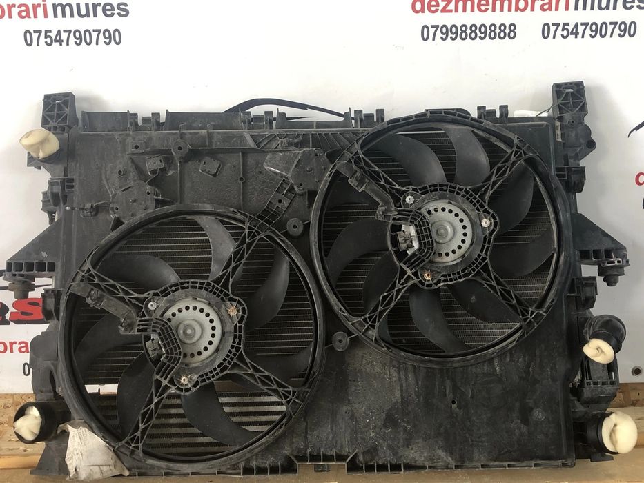 Set radiatoare cu electroventilator Peugeot Boxer 2018 cod 1613996380 1250H4 1613994080 1610136780