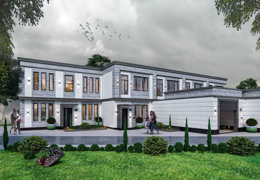 Дом на аренду под ОФИС – 4 комнаты, 2 сан.узла – около аэропорта