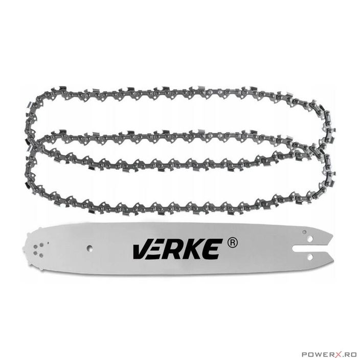 Set lama si doua lanturi, 35 cm, 26 dinti, pas 3/8 Picco, Verke