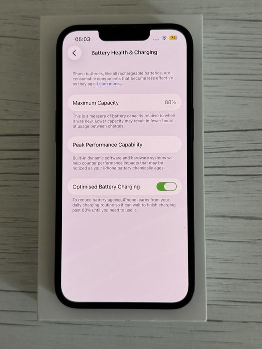 Vand Iphone 13 Midnight 128gb sau fac SCHIMB