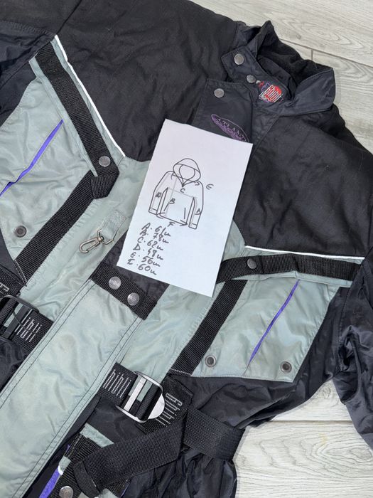 Geaca moto XL cu protecții complet