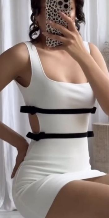 Рокля Zara с панделки