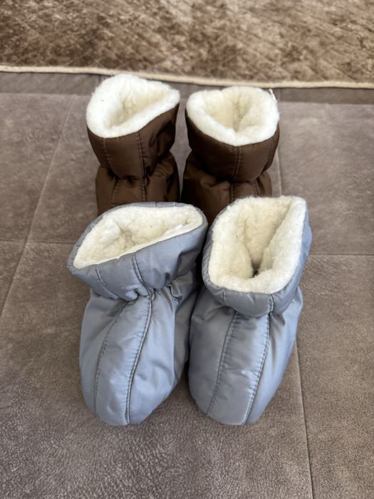 Продам пинетки зимние под комбинезон