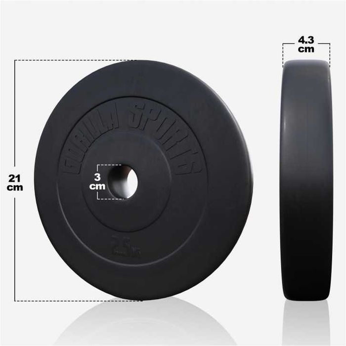 Set ciment gantere + piept 60kg