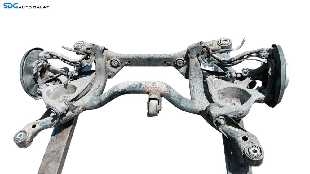 Punte Spate Completa pe Perne de Aer cu Fuzeta Butuc Rulment Stanga Dreapta Audi A6 C6 Allroad Quattro 4x4 2004 - 2008 [M8460]