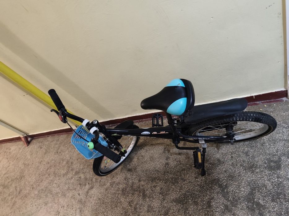 Bicicletă copii 16 inch Velors + coș + apărători – stare excelentă