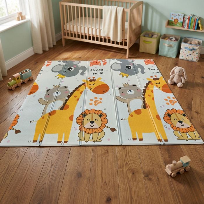 Сгъваемо бебешко килимче за игри