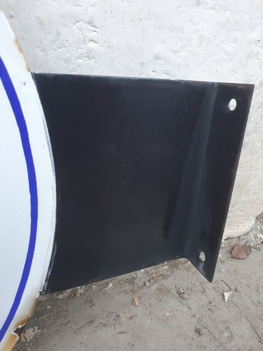 Panou TELEFON vechi din tablă emailată