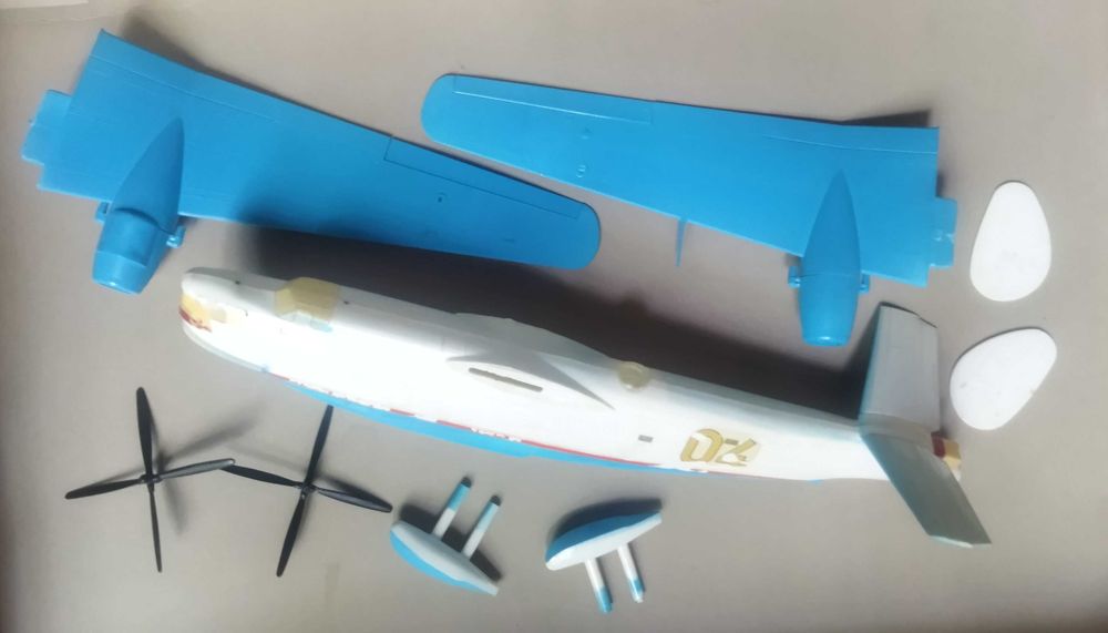 сборная модель самолёта Бе-6 пр, ГДР СССР! макет в клуб