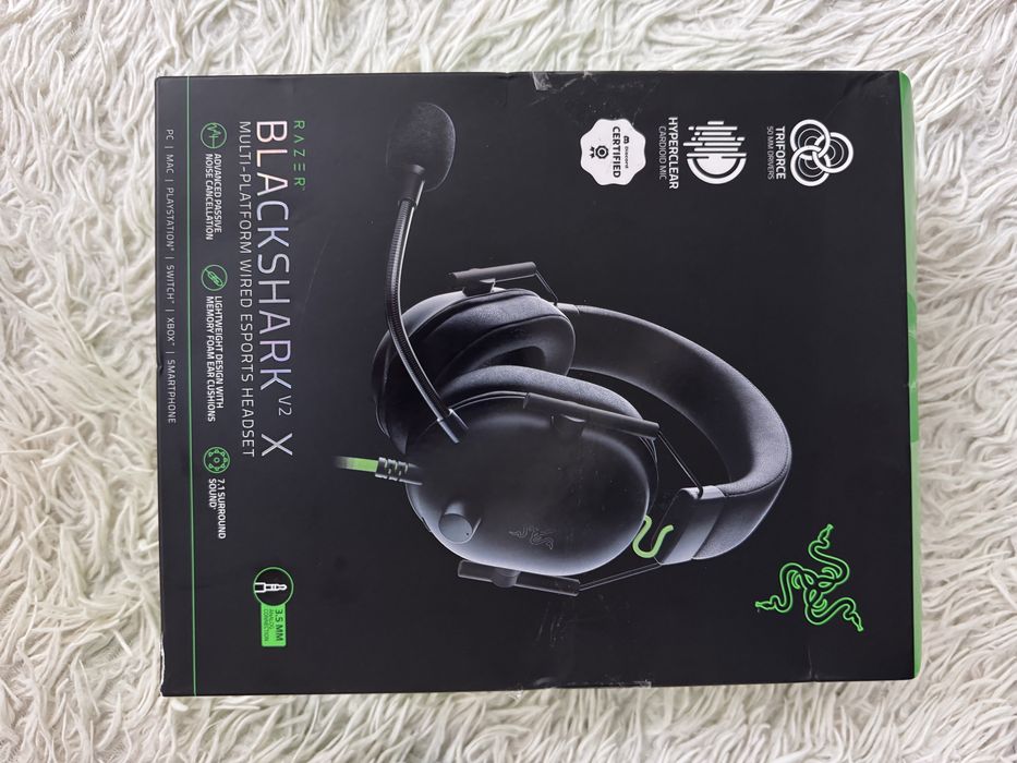 Наушники Razer BlackShark v2 X