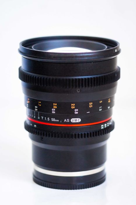 Obiectiv Cinematic SAMYANG 50 mm t 1.5 IF AS UMC VDSLR MK II - SONY FE