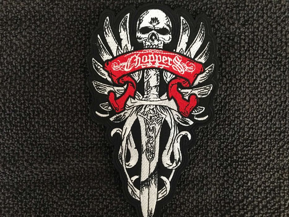 Petic/Patch/Emblema brodat geaca/vesta/etc piele/textil moto/rock/punk