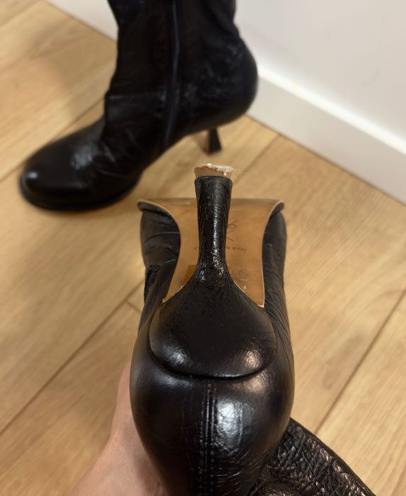 Кожени боти Kacharovska – естествена кожа, размер 39