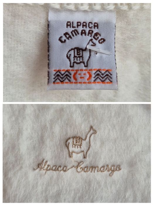 Eșarfă de lux Alpaca Camargo, 100% Alpaca, Maro, Damă - One Size