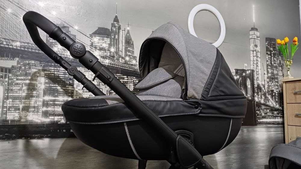 Cărucior/căruț copii 3 în 1 sport+landou+scaun auto(scoică)Krausman.