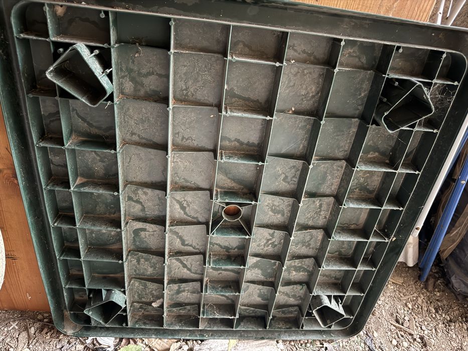 Masa de plastic pliabila si scaune de masa de platestic