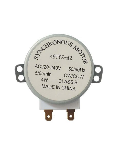 49TYZ-A2 Синхронен двигател за микровълнова 5/6rpm 230V
