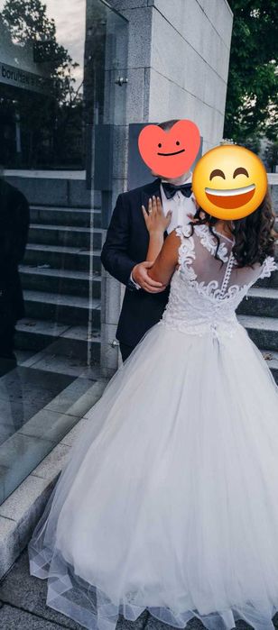 O rochie de mireasa purtata