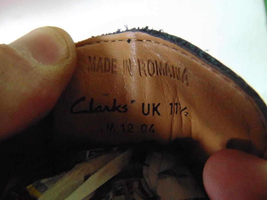 Clarks номер 45 1/2 Оригинални мъжки обувки