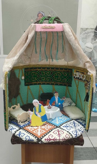 Показательная юрта ручной работы