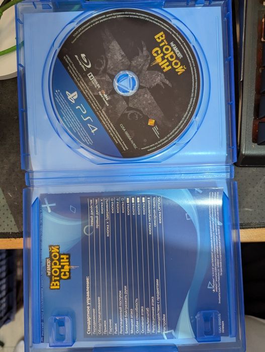 Infamous second son, horizon zero dawn оригинальные диски для ps4,5
