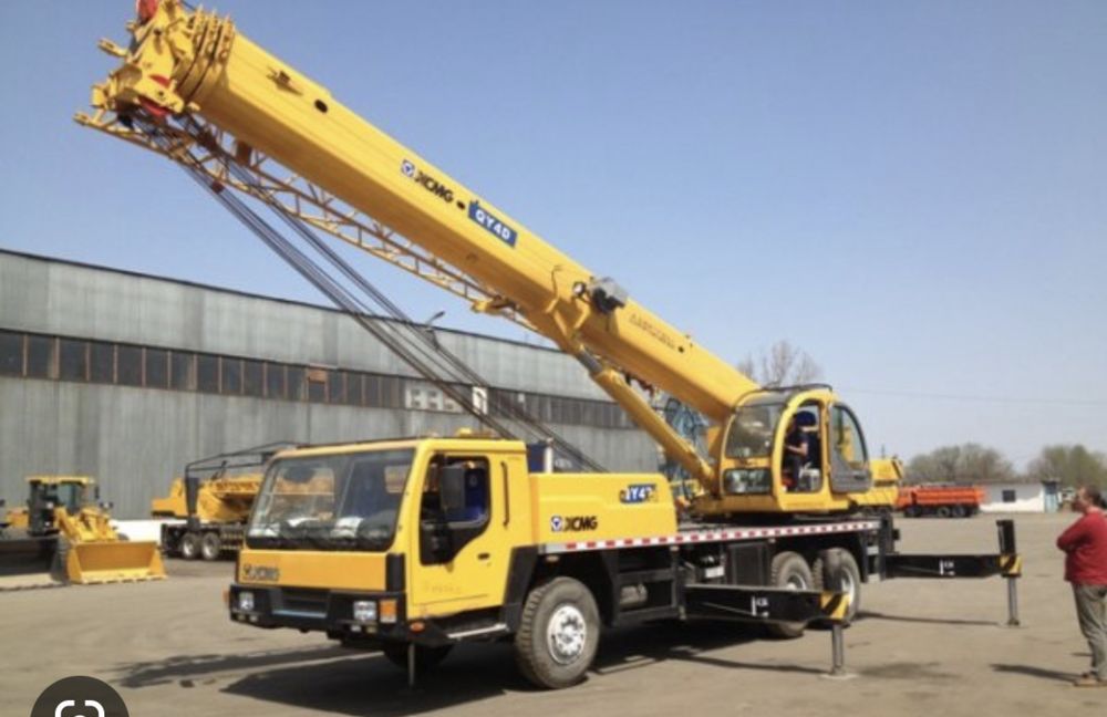 Автокран кран китаец 25 тн