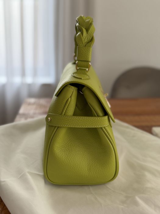Geanta Laura Maxim Brit mediu lime (noua)