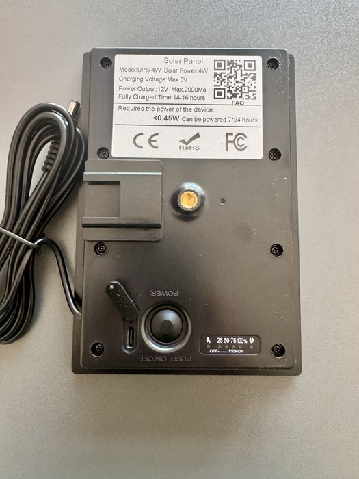 Соларен Панел 4W за Ловна Камера 5V/12V – 6x EVE 3500mAh Батерии