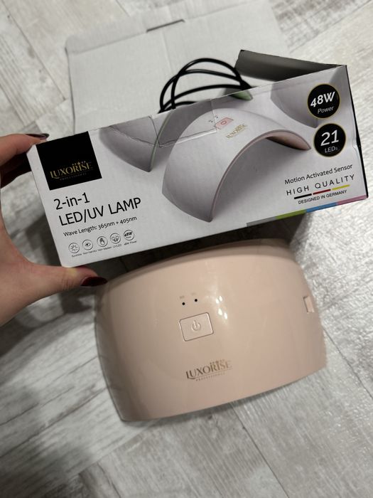 Lampă unghii Luxorize + polygel Zolla