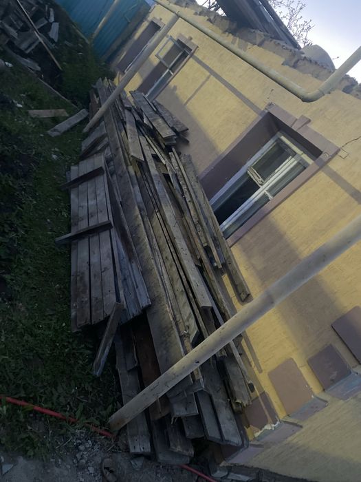 Отдам дом на разбор стены деревянные