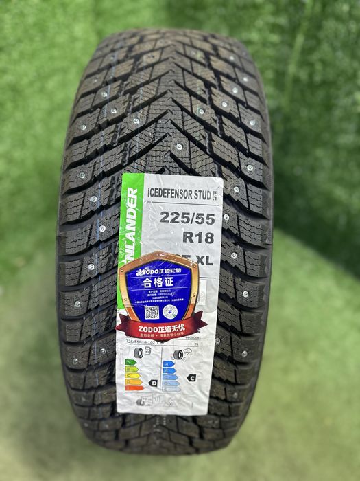 Шины 225/55/18 шипомник лепучка