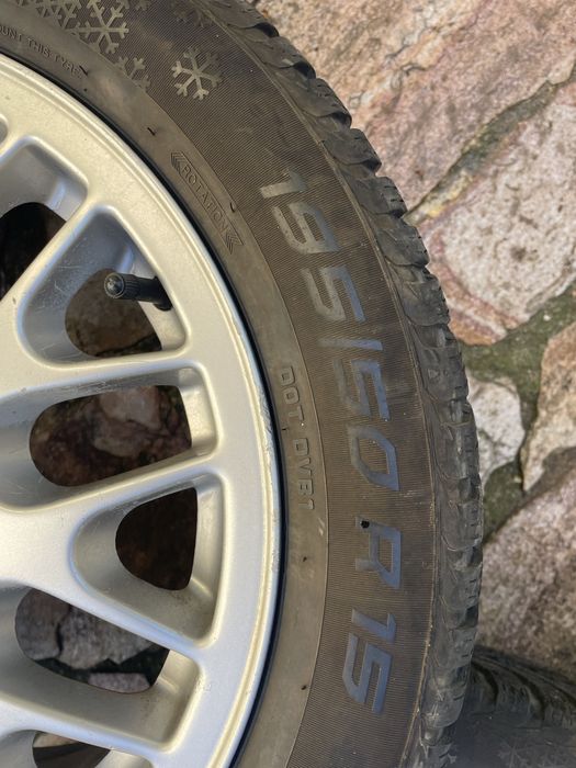 Оригинални джанти   BBS със зимни гуми за Golf Gti