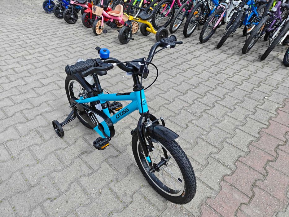 CROSS Алуминиев велосипед 16" ROCKET син