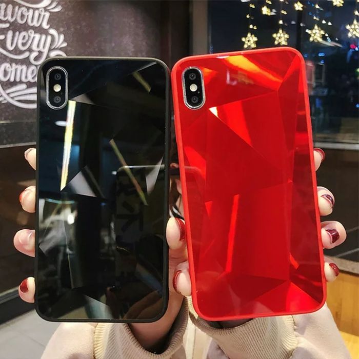 Husa Glass compatibil Iphone X / Xs Max / Xr / 7 / 7 Plus / 8 / 8 Plus