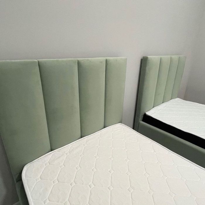 Детская мягкая кровать с подъёмным механизмом