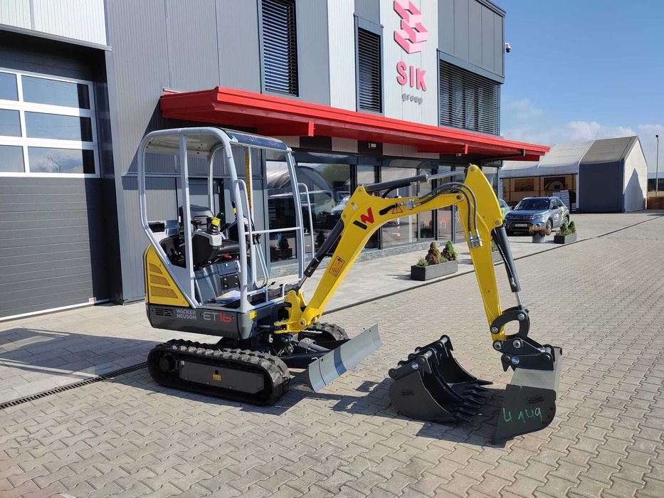 Miniexcavator Wacker Neuson Et16 Canopy NOU
-REPREZENTANTA AUTORIZATA
