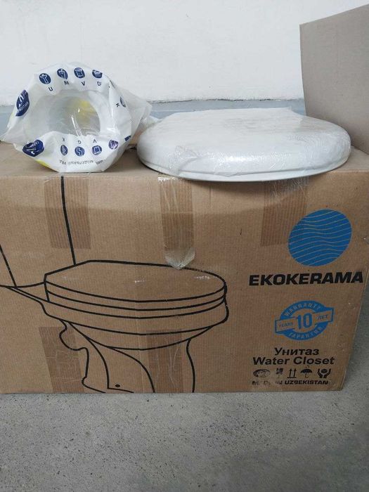 Унитаз умуман ишлатилмаган