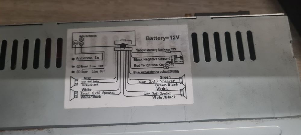 Player auto FM/USB/SD/AUX prefect functional