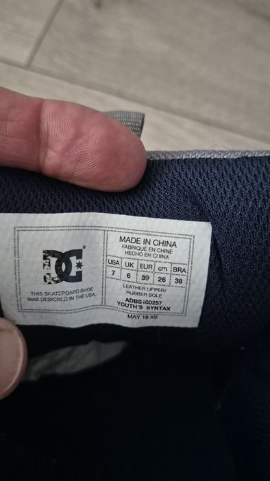 Încălțăminte DC skateboard 39