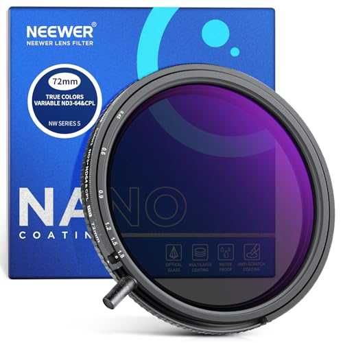 Филтър за обектив NEEWER ND3-64 72 мм ND+CPL