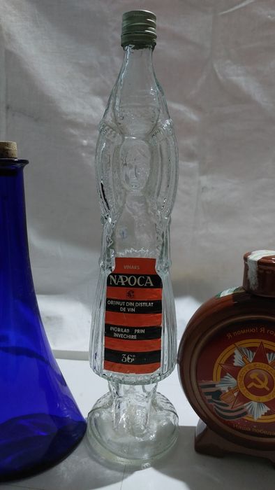 sticle votcă coniac