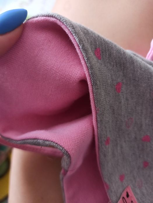 Шапка со снудом для девочки