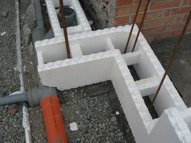 Несъёмная опалубка из Пенополистирола