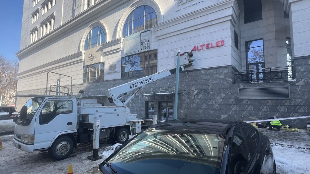 Услуги автовышки