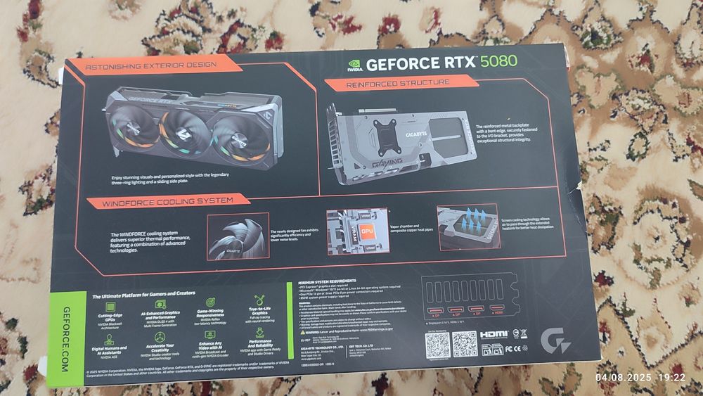 RTX/ 5080/ 16 GB