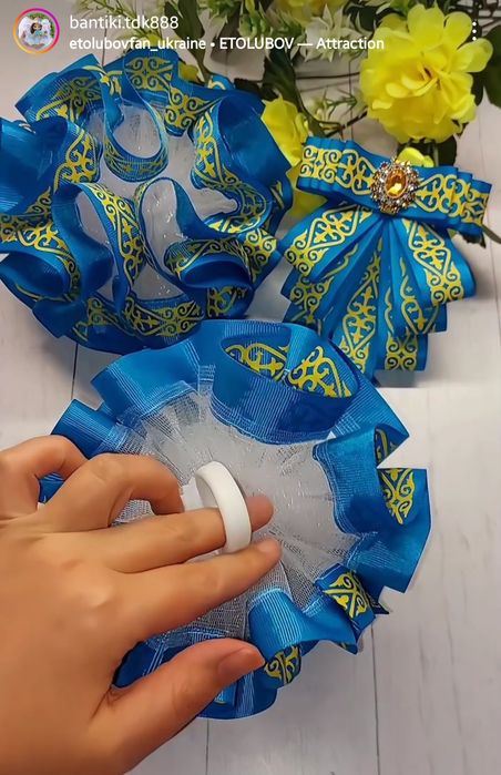 Бантики ручной работы